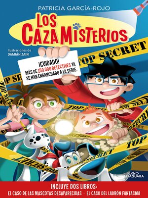 cover image of Los cazamisterios 1 y 2--Pack con
